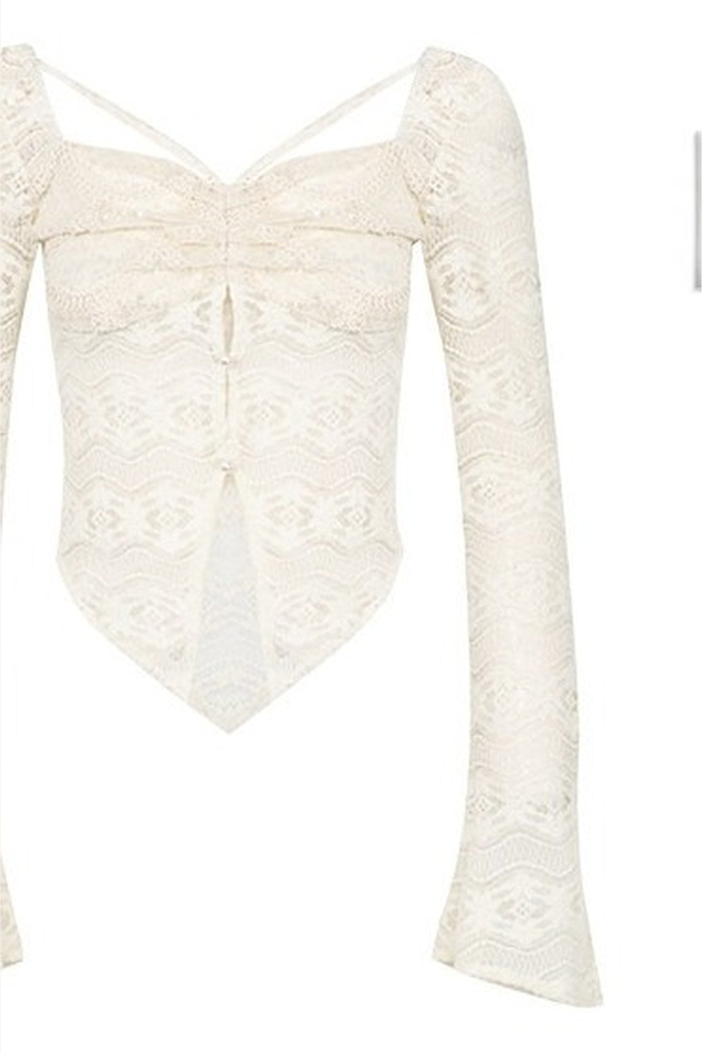 New Chinese Lace Top and Skirt Set-Up