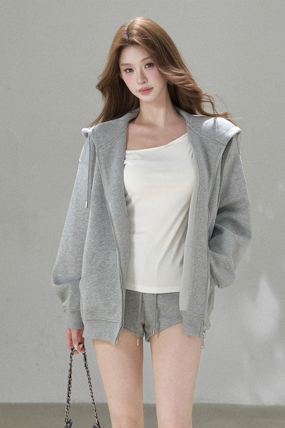 High-Weight Oversized Hoodie and Pants Set-Up