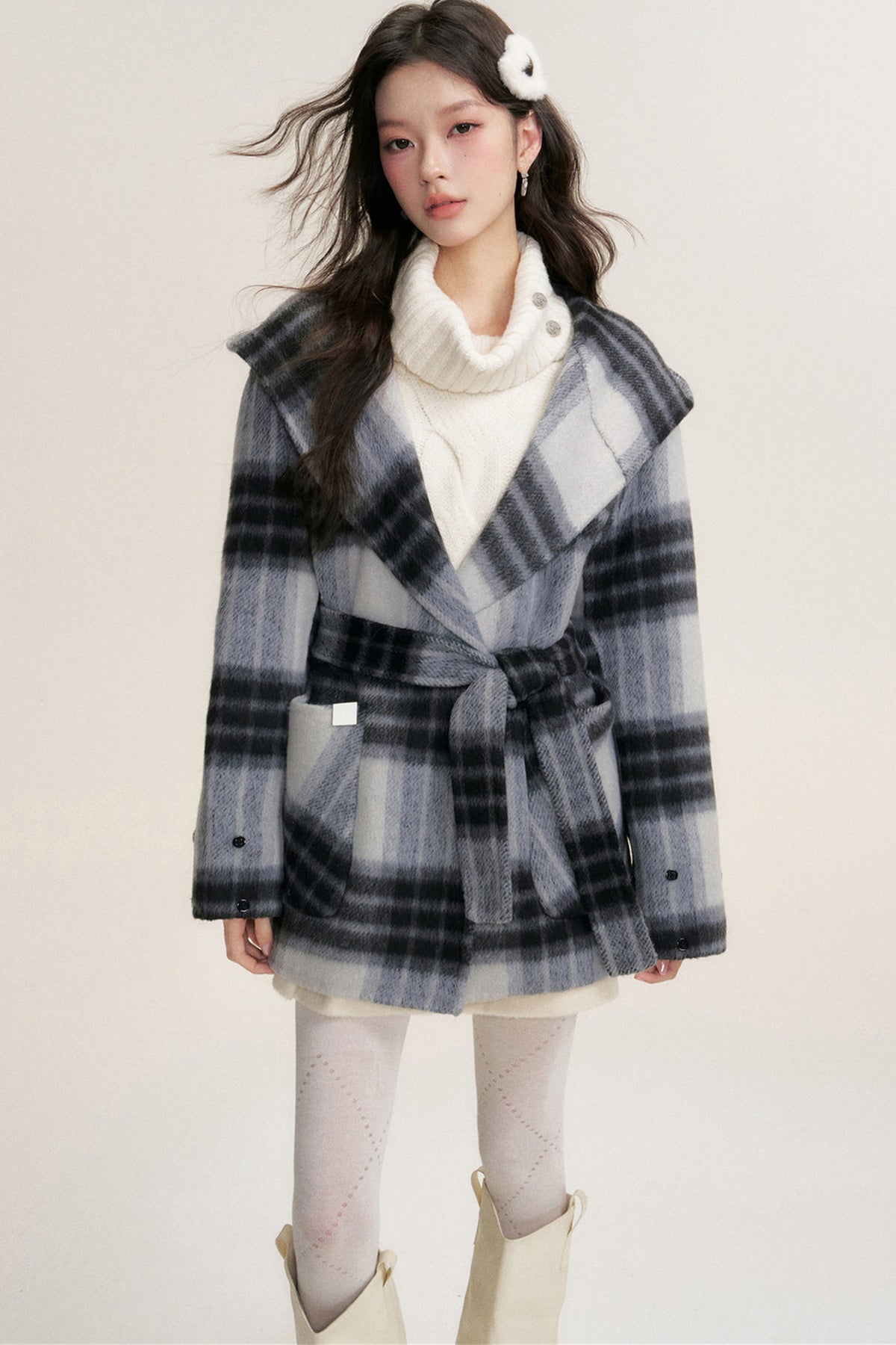Twisted Cable Pullover Batwing Sweater