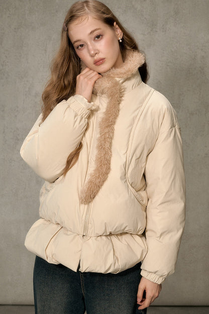 Thickened Large Fur Collar Jacket