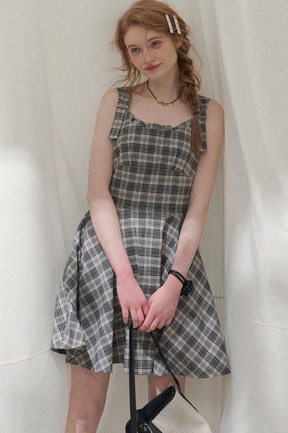 Summer Melody Plaid Dress
