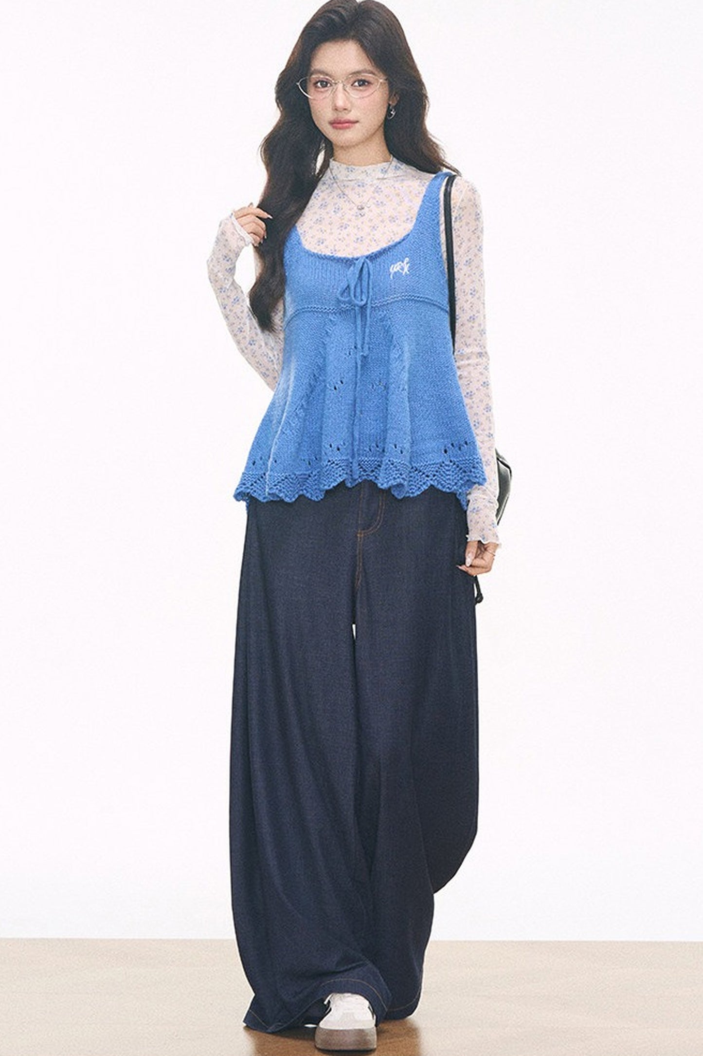 Completo con maglione strato base in rete