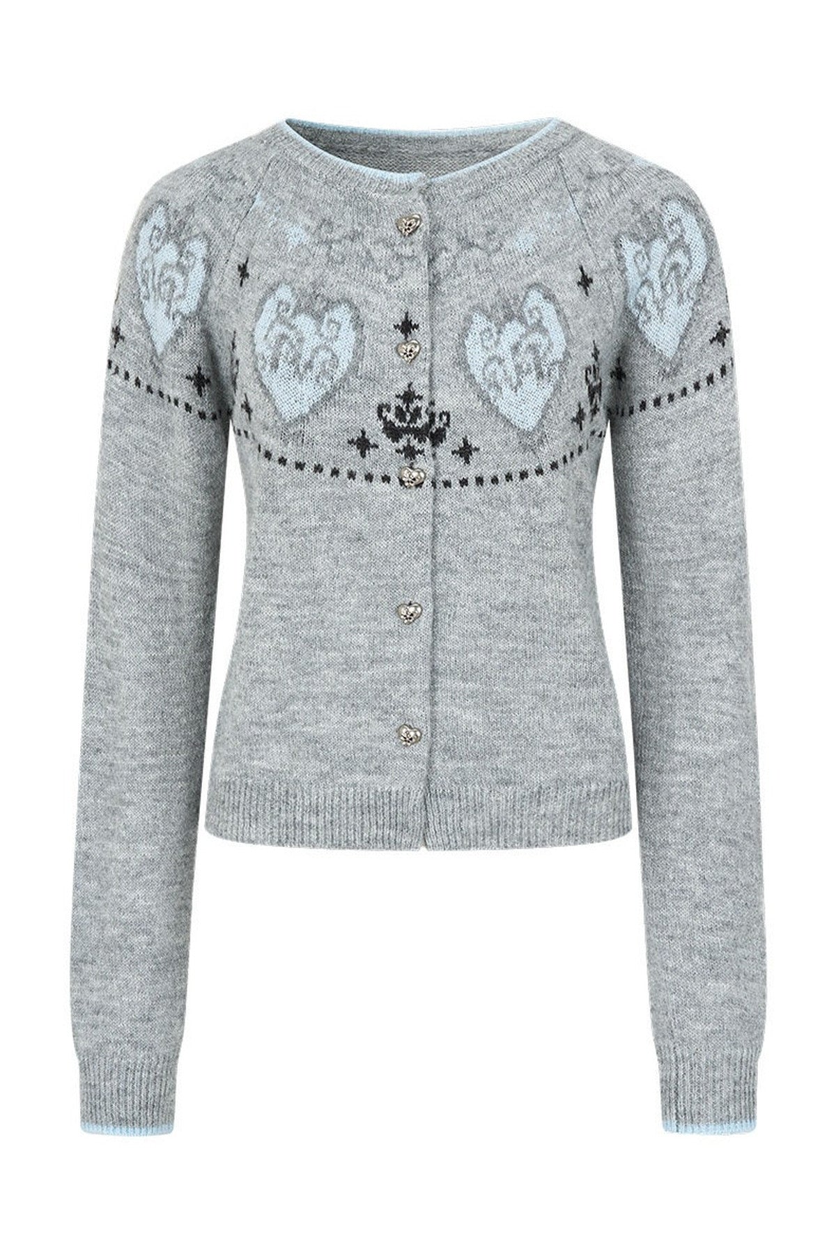 Fair Isle Jacquard Cardigan