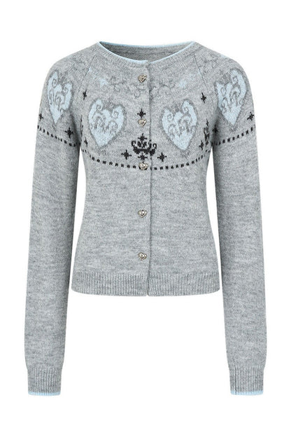 Fair Isle Jacquard Cardigan