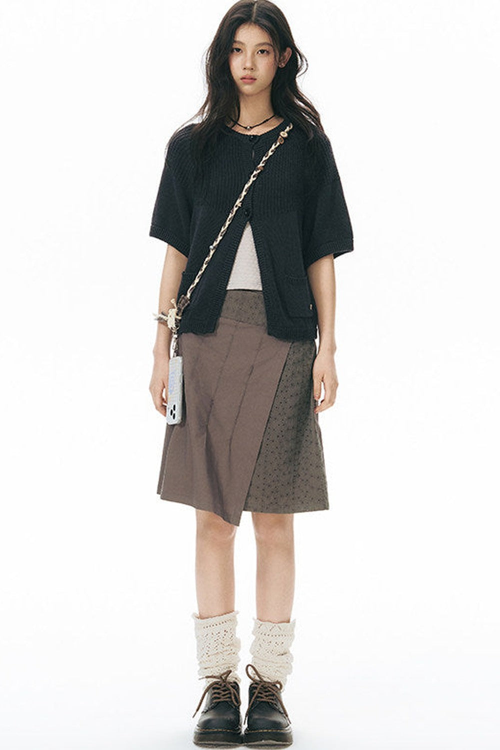 Lace-Trimmed Embroidered Camisole