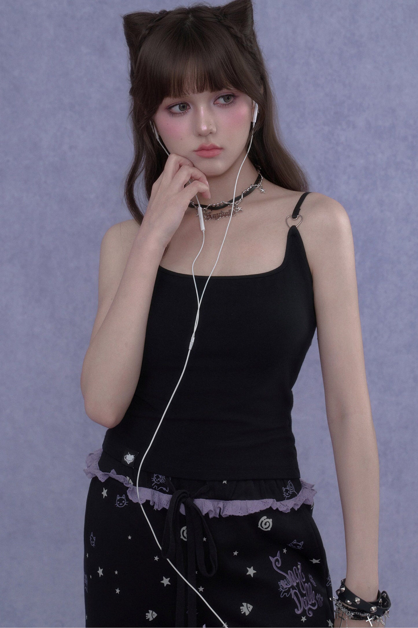 Dark Heart Buckle Camisole
