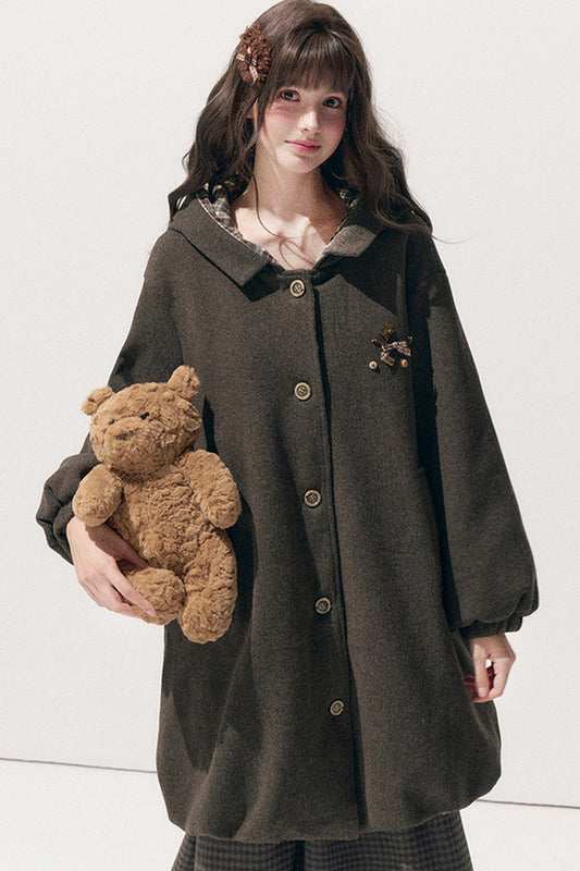Brown Woolen Coat