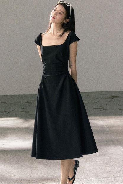 Summer Elegant Slim-Fit Versatile A-Line Dress