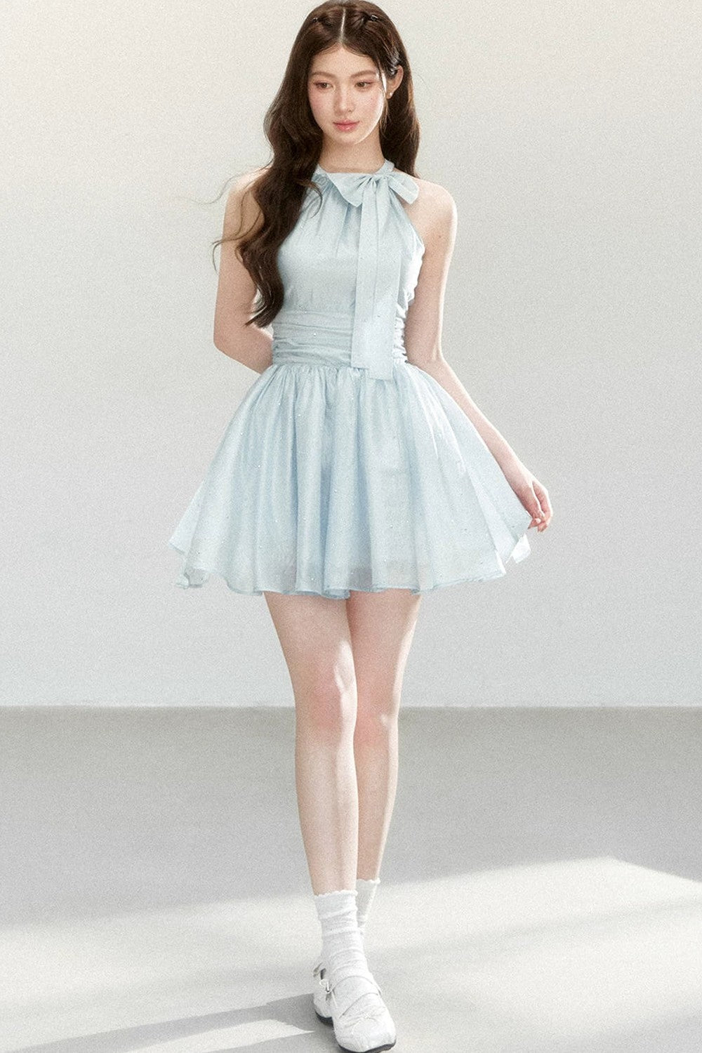 Elegant Blue Fairy Dress