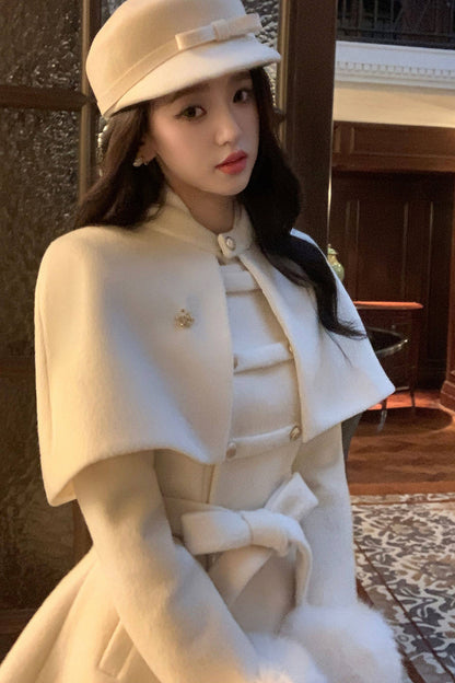 Detachable Cape Coat Set-Up