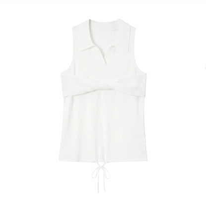 Twisted Knot Polo Vest