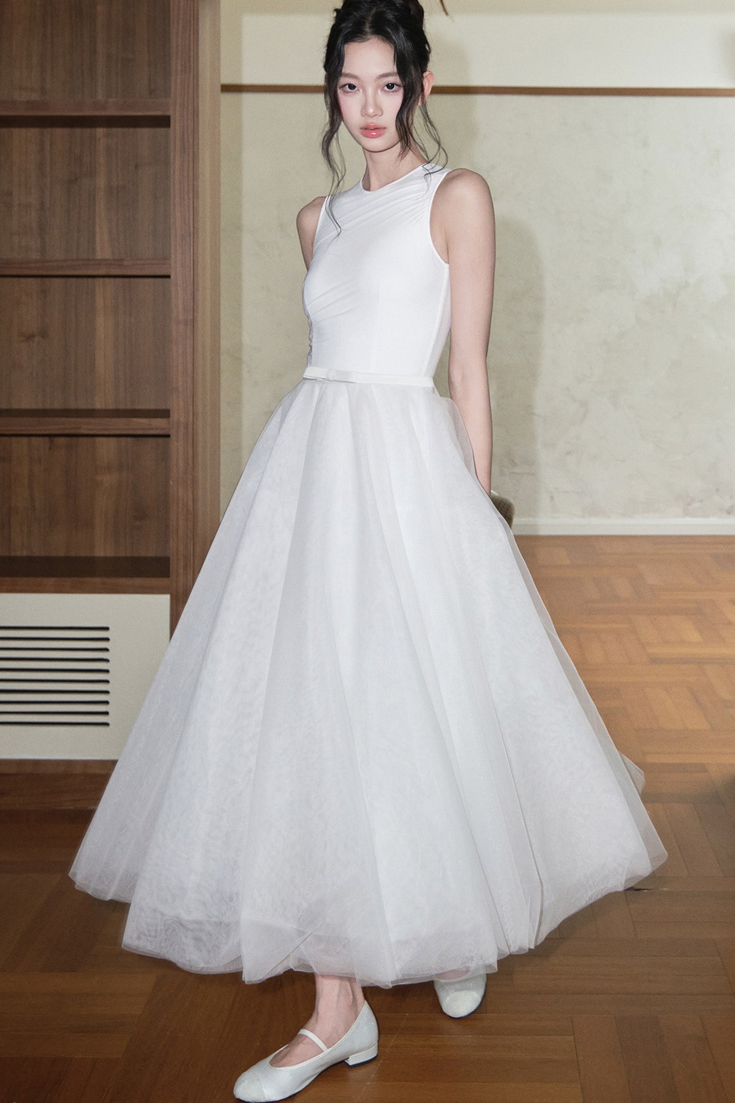 Butterfly Knot Mesh Dress