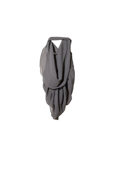 Bohemian Pleated Draped Vest
