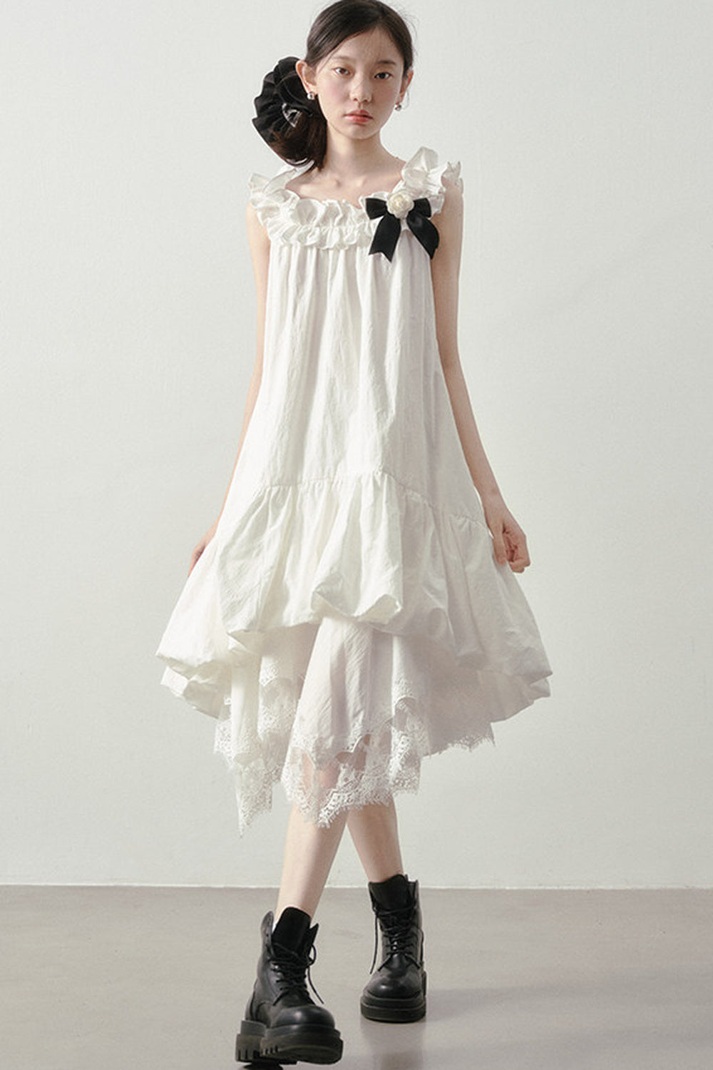 Iridescent Off-Shoulder Dress