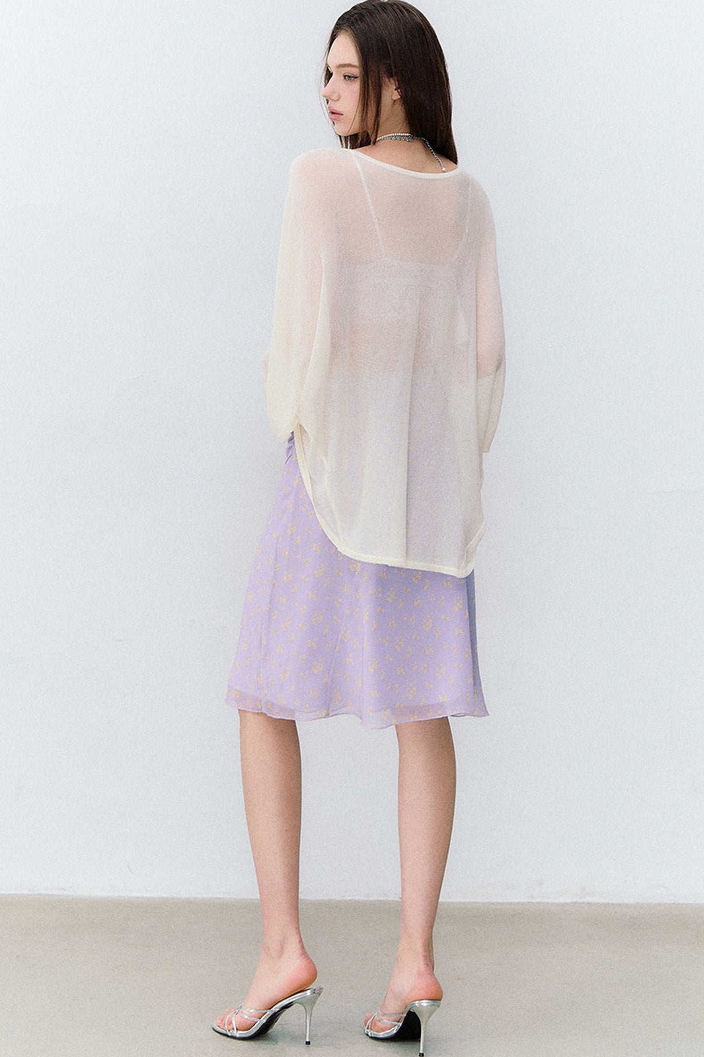 Lightweight Acetate Shawl Cardigan