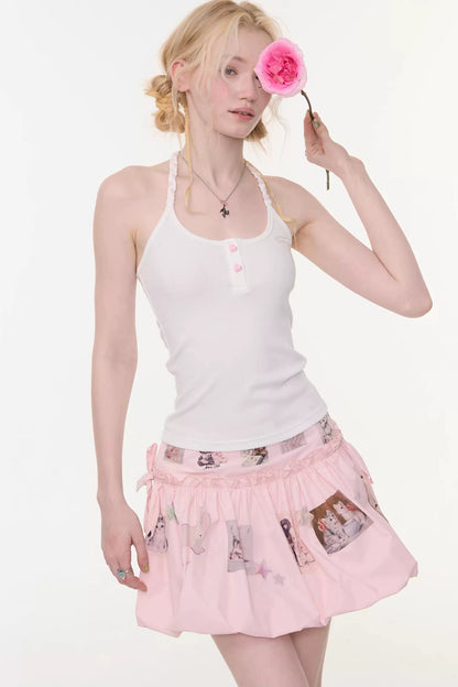 Twist Braid Halter Top