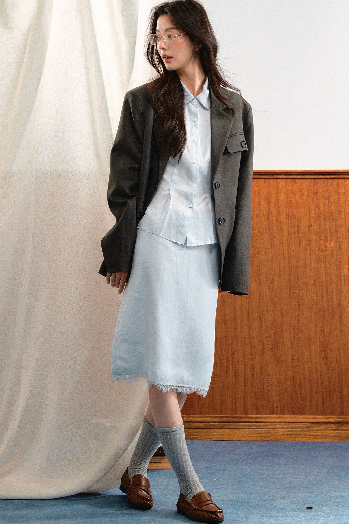 Korean Autumn Blazer