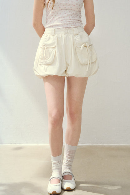 Bowknot Cargo Shorts