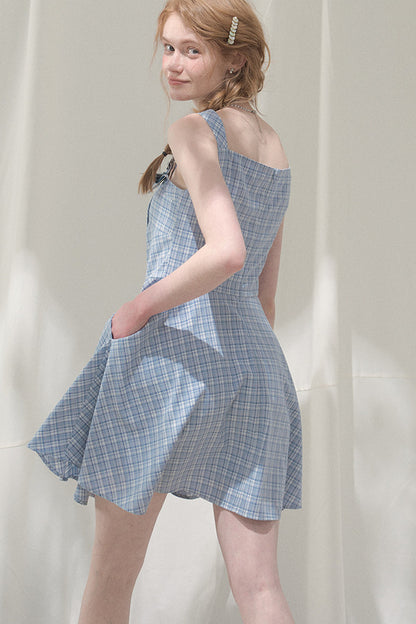 Summer Melody Plaid Dress