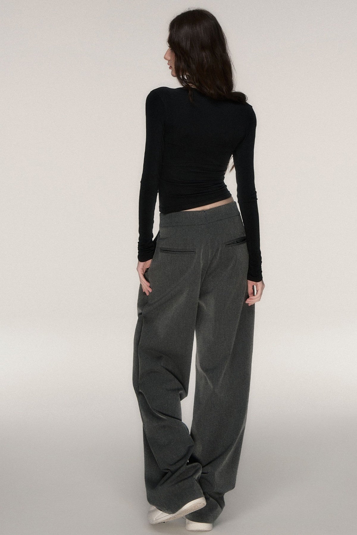 Napoleon Style Straight Leg Trousers