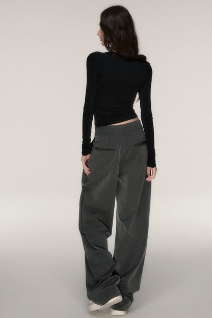 Napoleon Style Straight Leg Trousers