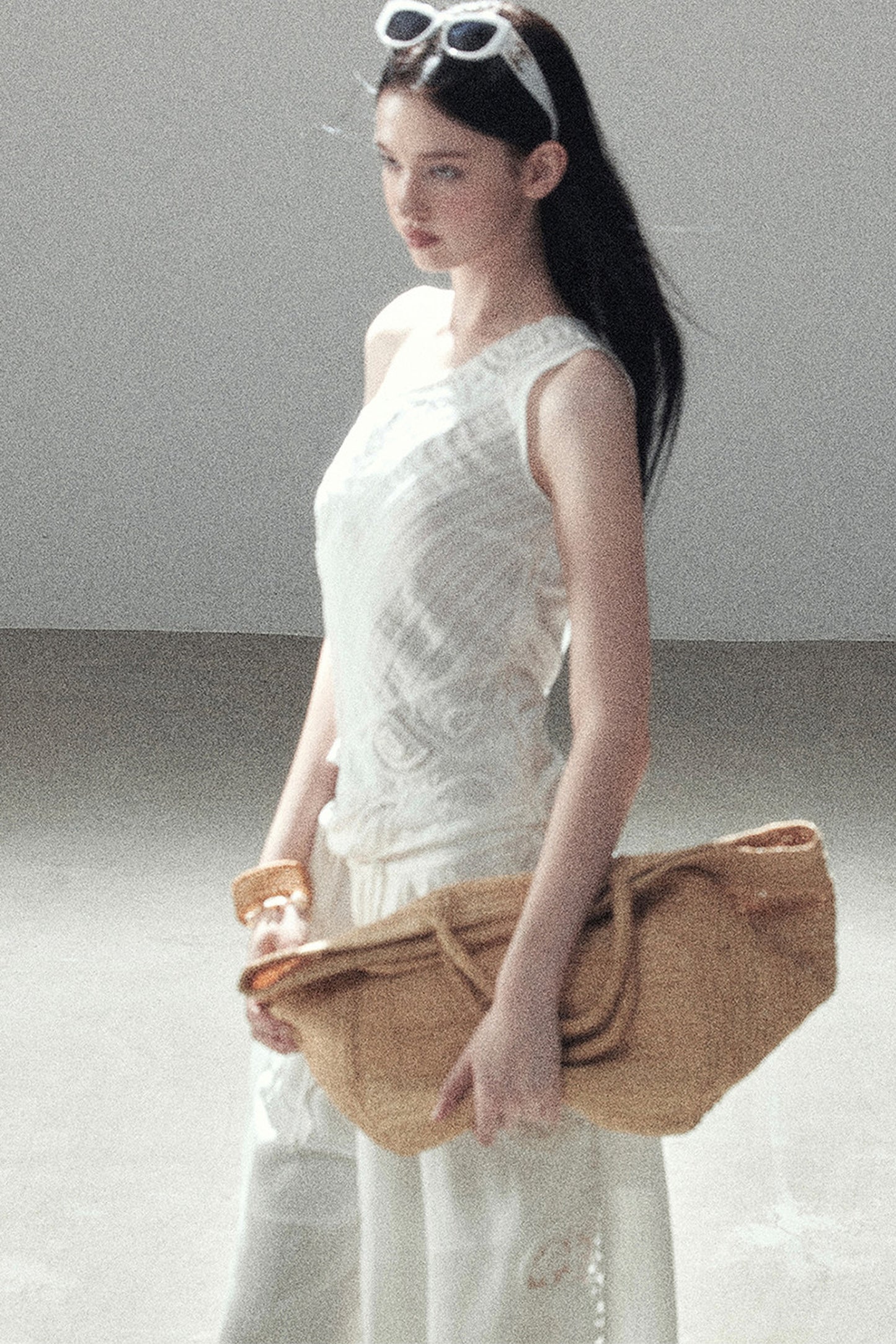 Clear Sky Sleeveless Top Set-Up