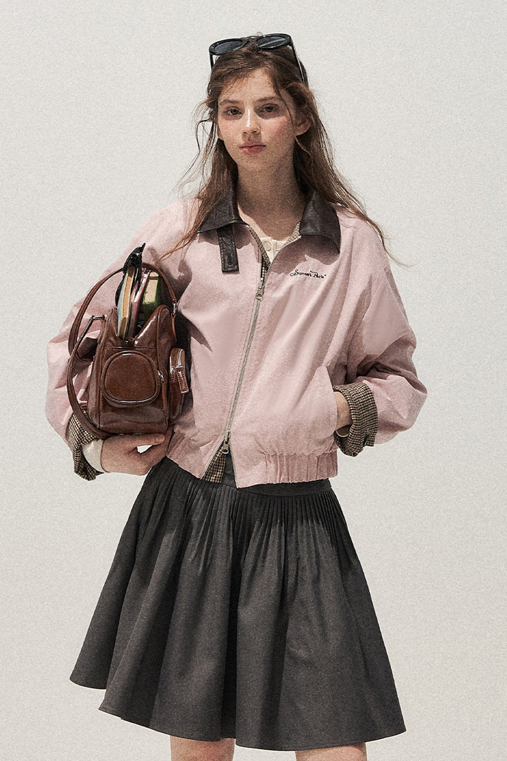 Reversible Houndstooth Jacket
