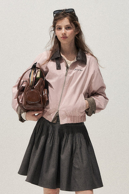 Reversible Houndstooth Jacket