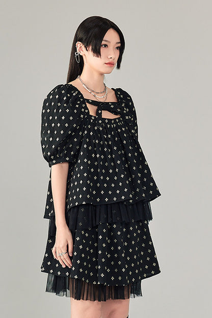 Floral Top and Skirt Set-Up