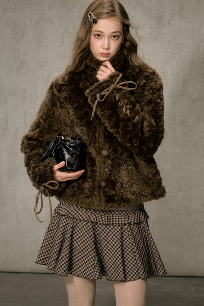 Reversible Suede Lamb Wool Jacket
