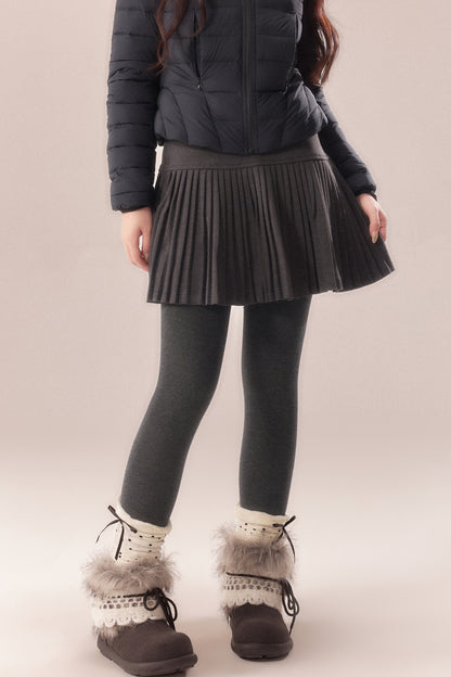 High-Waisted A-Line Skirt