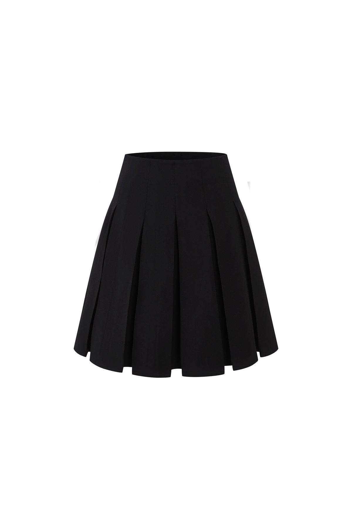 A-Line Pleated Skirt