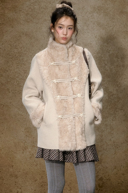Mid-Length Double-Sided Woolen Jacket