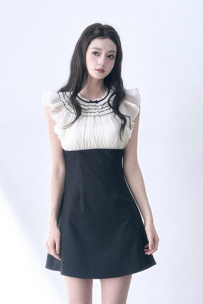 Daylight Flutter Sleeve Dress