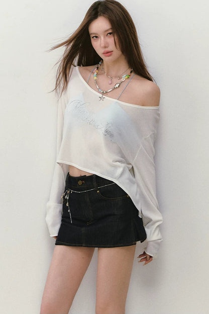 Wendbare Strassbluse