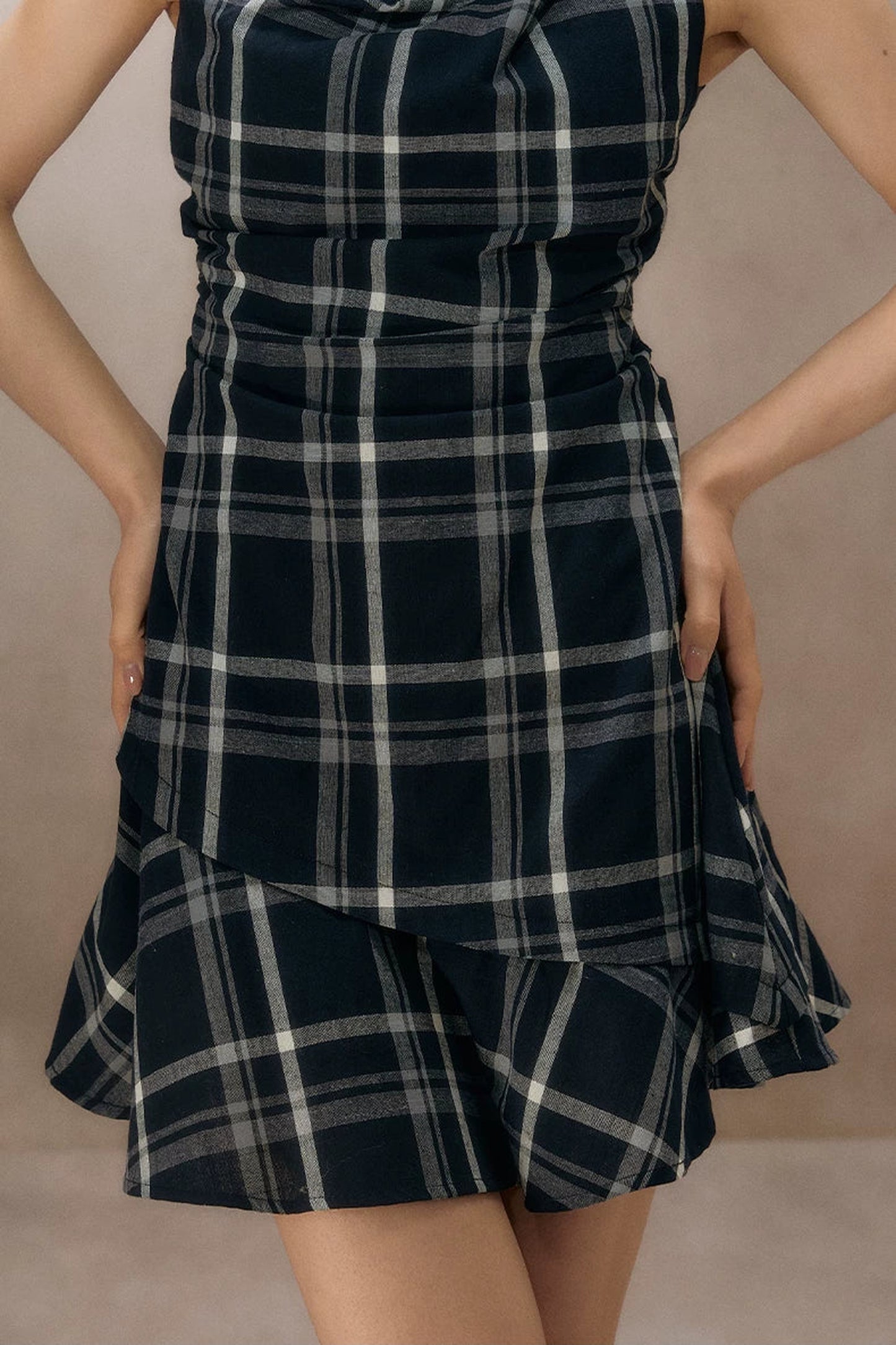Southern Breeze Plaid Dress