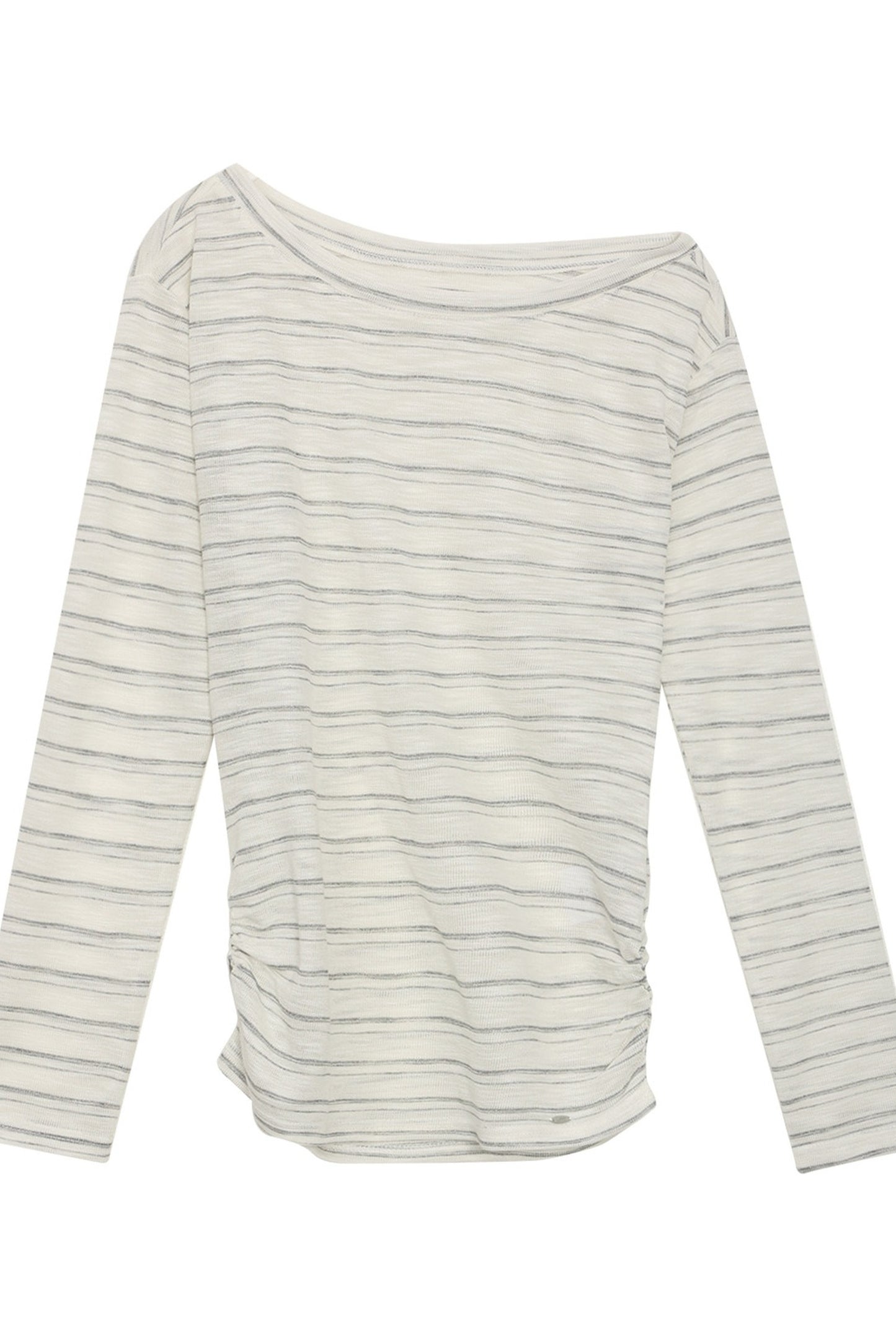 Striped Slightly Off-Shoulder Cover-Up, Pants and Top Set