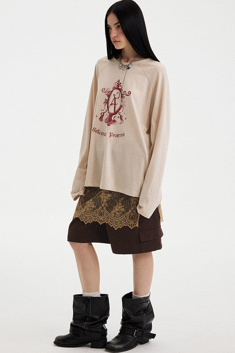Retro Magic Mirror Long Sleeve Tee