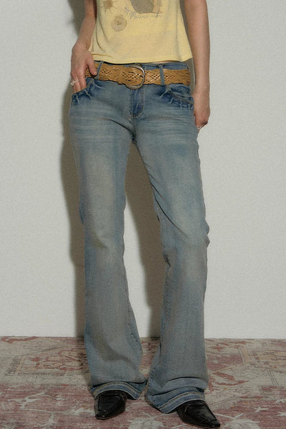 Moonlight Sparkle Flared Jeans