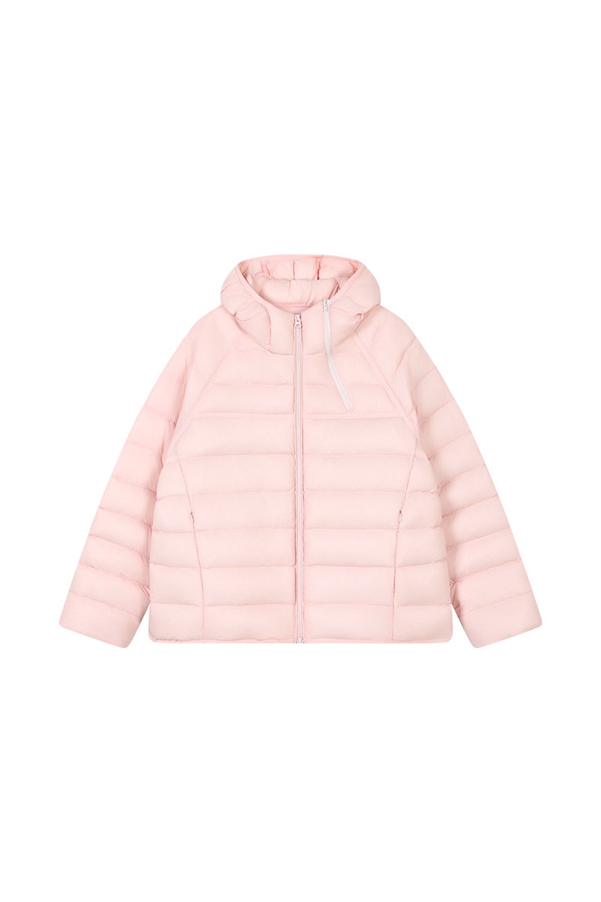 Silhouette Zipper Down Jacket