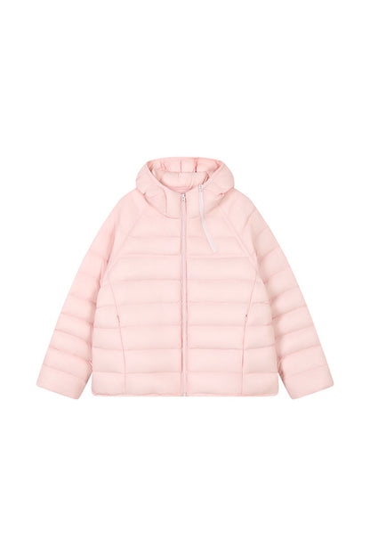 Silhouette Zipper Down Jacket