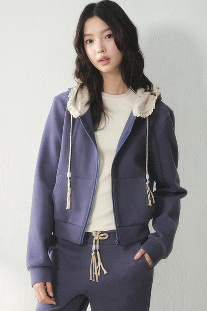 Floral Air-Layer Sweatshirt and Pants