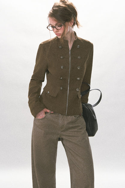 Chaqueta con botones metálicos Napoleon