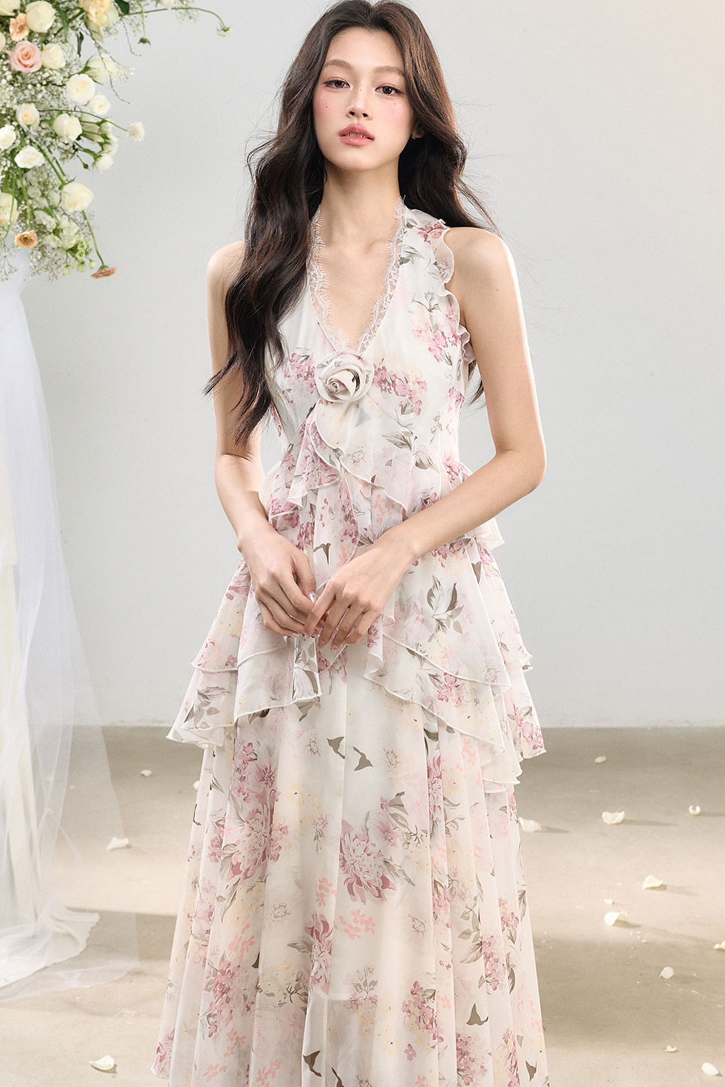Rose Garden Lace Dress
