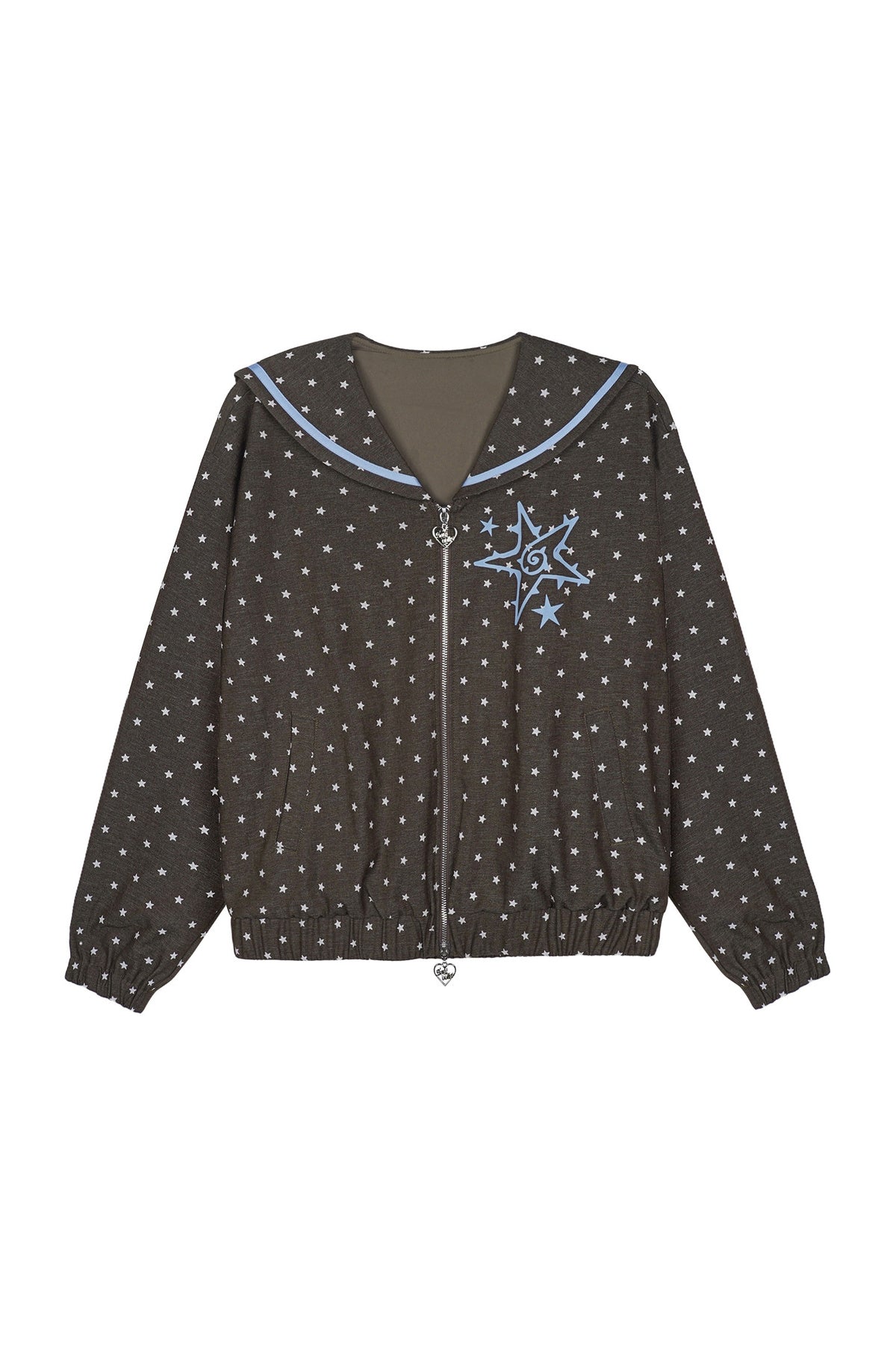 Swirl Star Jacket and Pleated Skirt Set-Up