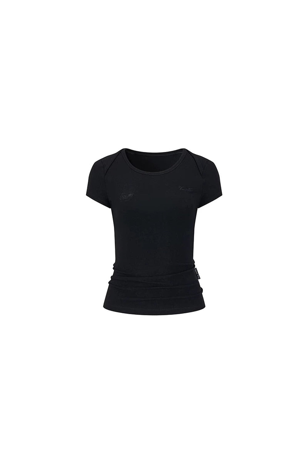 Viapitti Wavy Edge Layered T-Shirt Set-Up