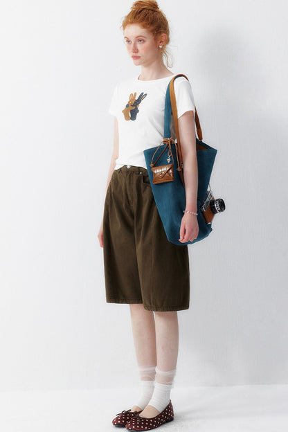 Off-White Rabbit Print Top