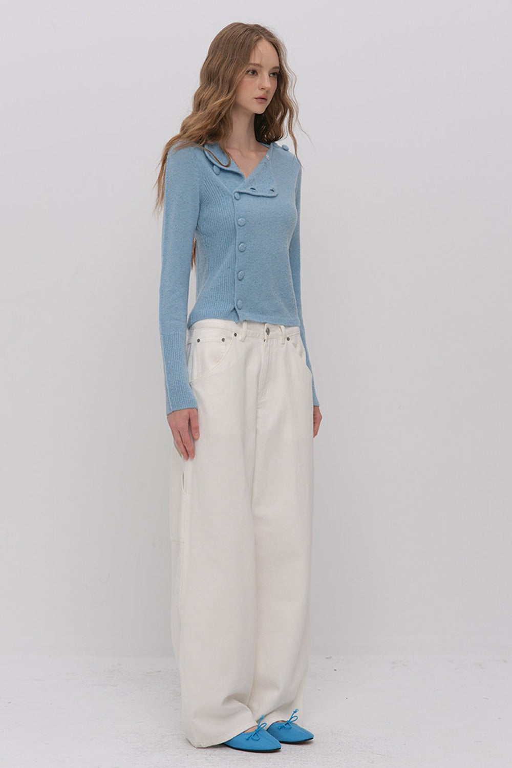 Merino Wool Knit Cardigan