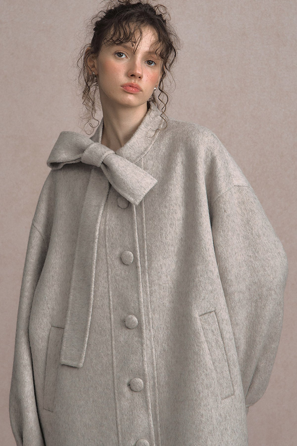 Long Double-Sided Wool Coat
