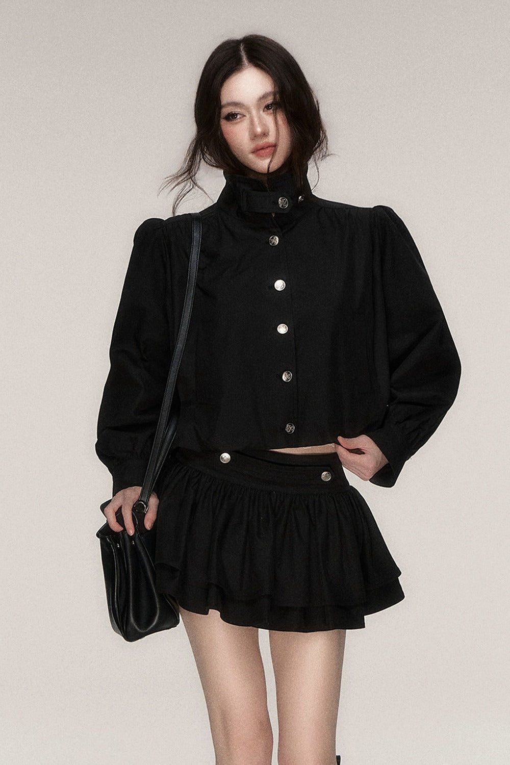 French Napoleon Style Short Jacket and Skirt Set-Up